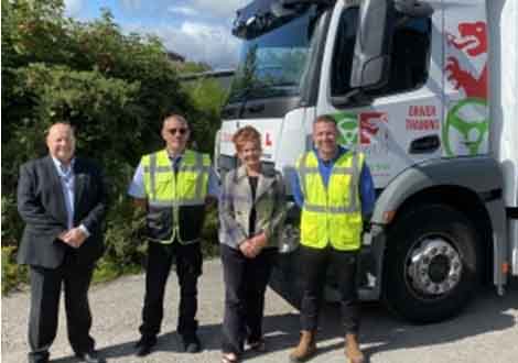 Sarah Atherton MP visit to our head office in Llay