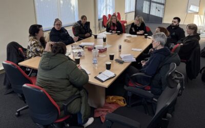 Partneriaid Cyflogadwyedd Rhanbarthol yn Cyfarfod yn Academi Sgiliau JCB