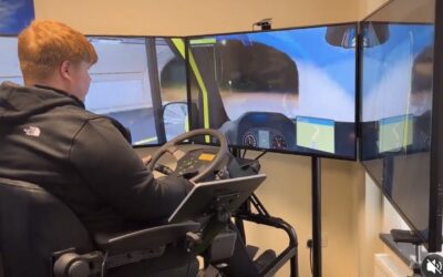 Technoleg Efelychydd Arloesol yn Helpu i Ysbrydoli'r Genhedlaeth Nesaf